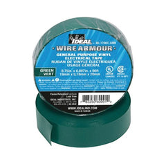 IDEAL INDUSTRIES Ideal Industries 46-1700C-GRN General Purpose Electrical Vinyl Tape 600V 3/4 x 66ft