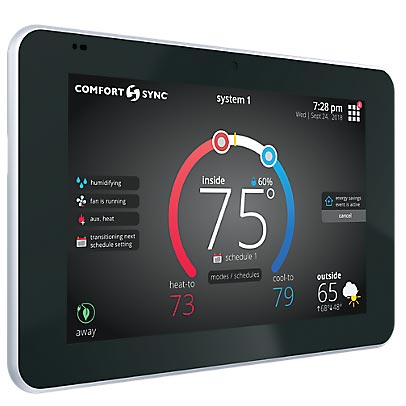 ARMSTRONG AIR Armstrong Air 1.841226 Comfort Sync A3 Ultra-Smart Communicating WiFi Thermostat