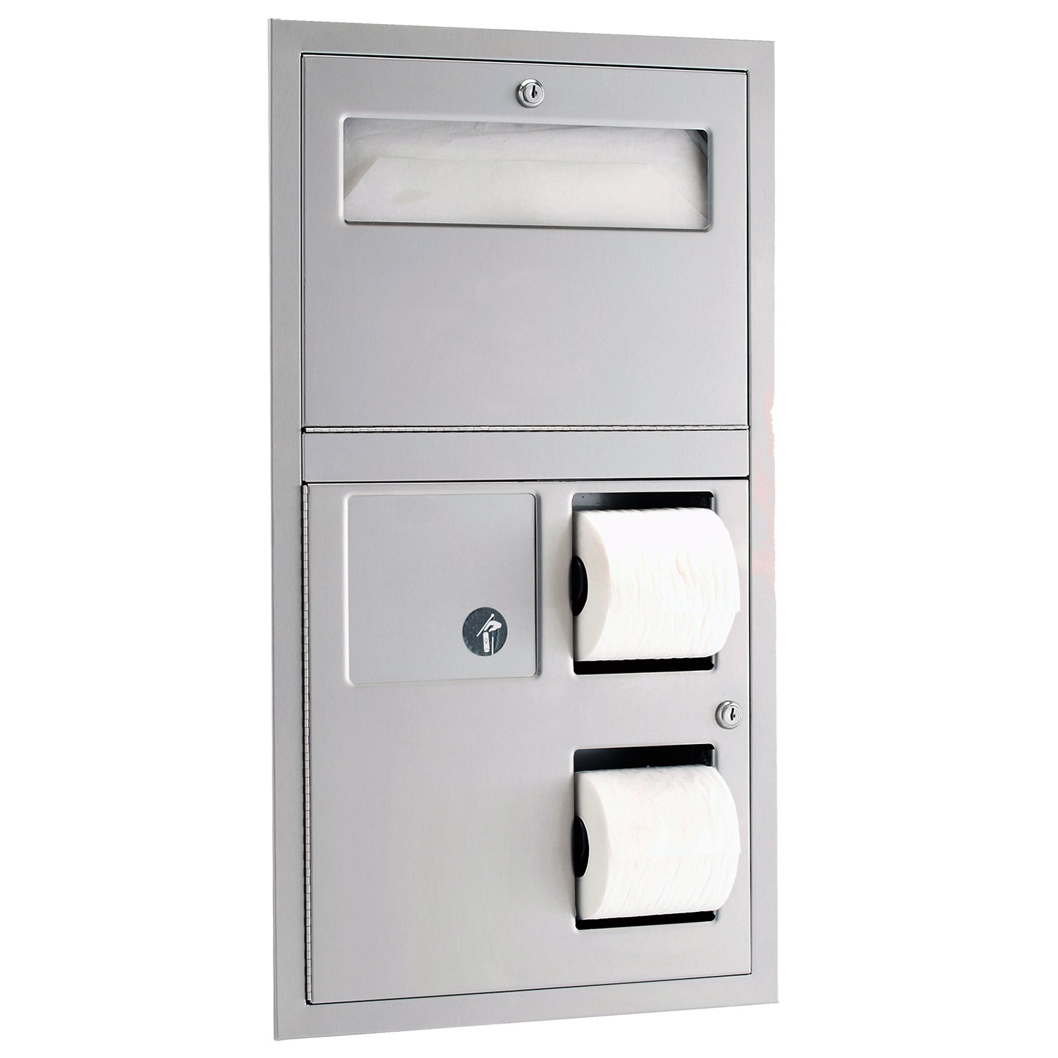BOBRICK Bobrick 3574 B-3574 ClassicSeries Recessed Combination Unit