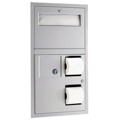 BOBRICK Bobrick 3574 B-3574 ClassicSeries Recessed Combination Unit