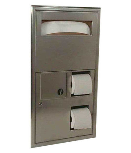 BOBRICK Bobrick 3574 B-3574 ClassicSeries Recessed Combination Unit