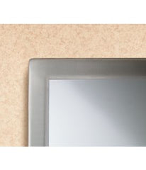 BOBRICK Bobrick 29081830 Tempered Glass Welded Frame Mirror 18 x 30 Inches