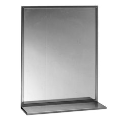 BOBRICK Bobrick 1661836 Channel-Frame Mirror with Stainless Steel Shelf