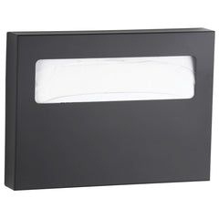 BOBRICK Bobrick 221.MBLK ClassicSeries Toilet Seat Cover Dispenser, Matte Black