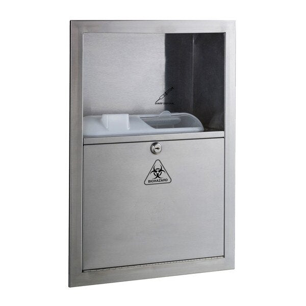 BOBRICK Bobrick 35016 Recessed Sharps Disposal