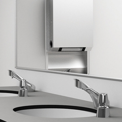 BOBRICK Bobrick 82316 Counter Mounted Manual Foam Soap Dispenser