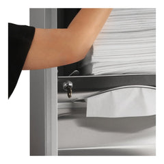 BOBRICK Bobrick 3949 ClassicSeries Surface-Mounted Paper Towel Dispenser and Waste Receptacle