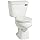 MANSFIELD Mansfield 131.160.WHT Alto Two-Piece Round Toilet