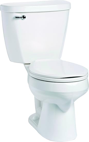 MANSFIELD Mansfield 380.386.WHT Summit Two-Piece Round Front 1.6 GPF Toilet