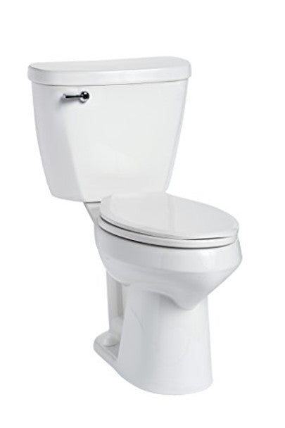 MANSFIELD Mansfield 384.387RH.WHT Summit ADA 1.28 GPF Two-Piece Elongated Toilet
