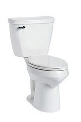 MANSFIELD Mansfield 384.387RH.WHT Summit ADA 1.28 GPF Two-Piece Elongated Toilet