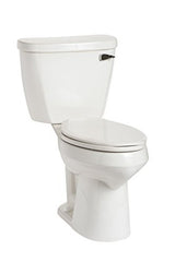 MANSFIELD Mansfield 384.387RH.WHT Summit ADA 1.28 GPF Two-Piece Elongated Toilet