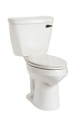 MANSFIELD Mansfield 384.387RH.WHT Summit ADA 1.28 GPF Two-Piece Elongated Toilet
