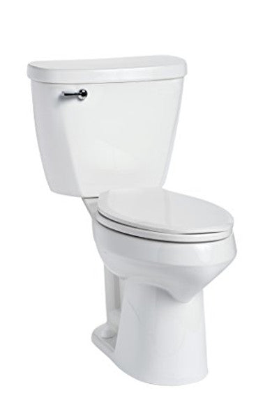 MANSFIELD Mansfield 384.387RH.WHT Summit ADA 1.28 GPF Two-Piece Elongated Toilet