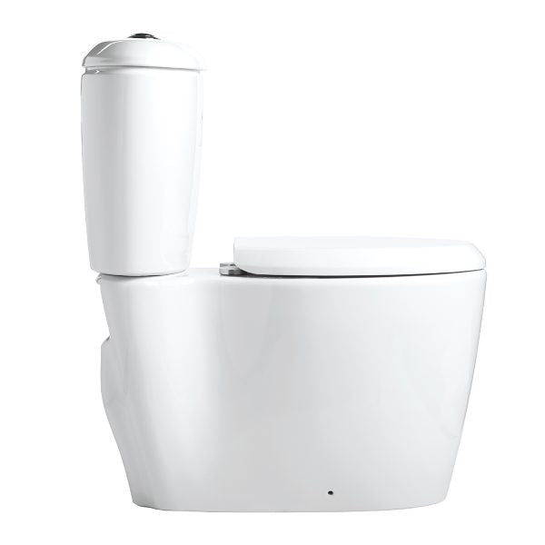 MANSFIELD Mansfield 177.178.WHT Enso 1.1/1.6 GPF Dual-Flush Two-Piece Elongated Comfort Height Toilet