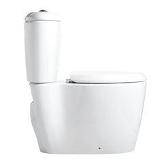 MANSFIELD Mansfield 177.178.WHT Enso 1.1/1.6 GPF Dual-Flush Two-Piece Elongated Comfort Height Toilet