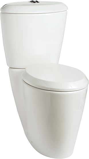 MANSFIELD Mansfield 177.178.WHT Enso 1.1/1.6 GPF Dual-Flush Two-Piece Elongated Comfort Height Toilet