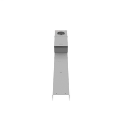 MILBANK MANUFACTURING Milbank U5240-O-200S 4 Terminal Ring Type Plain Top 1-200 Ampere Main Breaker Single Pedestal Direct Bury Series Wired 40 Block