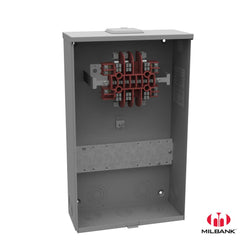 MILBANK MANUFACTURING Milbank UC3433-XL 13 Terminal Ring Type Small Closing Plate Test Switch Provision