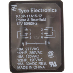 MISC ELECTRIC Misc. Electric 17M0324 Relay K10 Series Dpdt 12Vac 15Amp