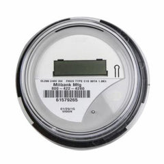 MILBANK MANUFACTURING Milbank CL200-D 200 Ampere EZ Self-Contained Sub-Meter, Form 2S, 120/240V AC, Digital Display