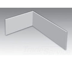 MUSTEE Mustee 67.2424 DuraGuard Wall Guard 12 in Stainless Steel (2 Panels & Bracket) Replacement MPN