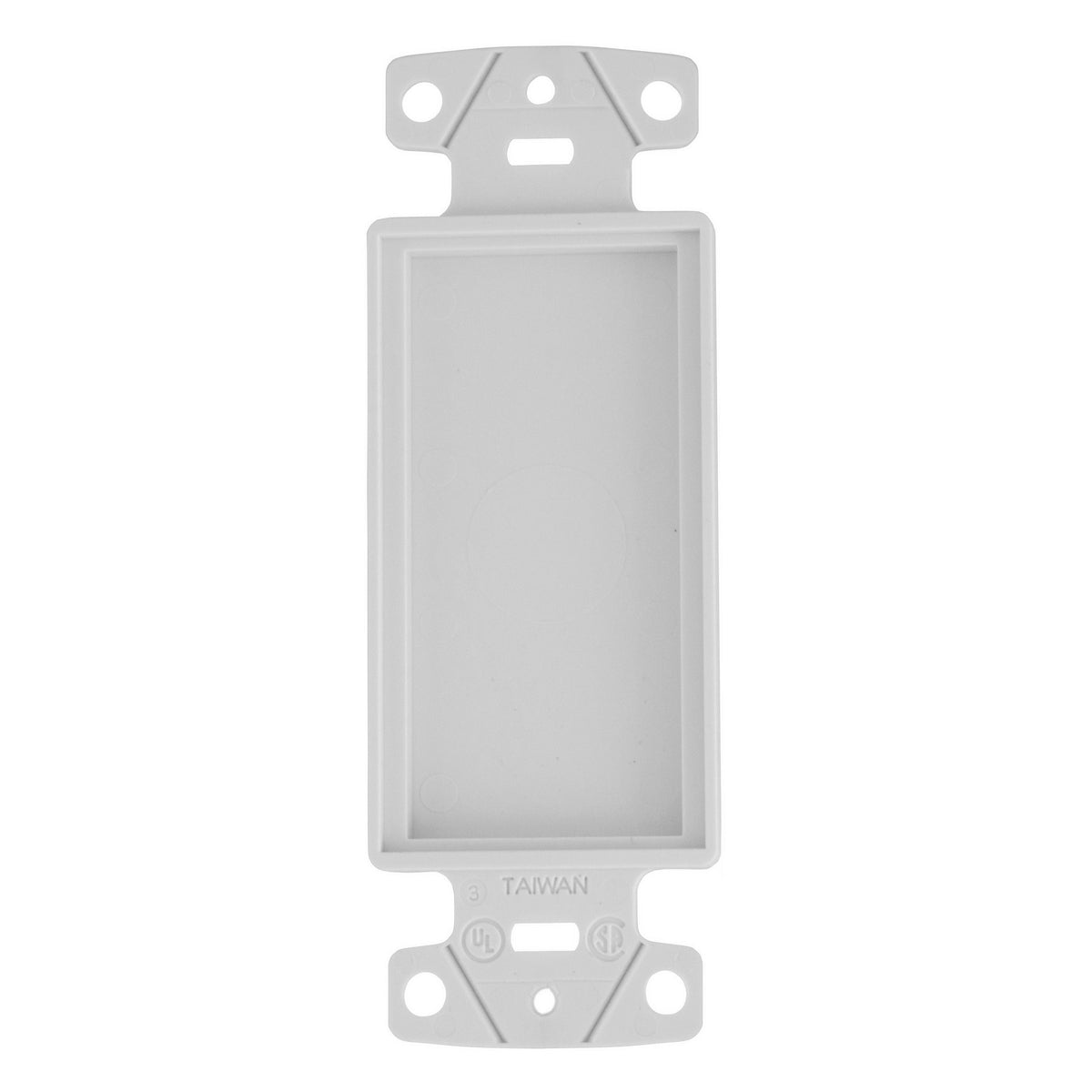 PREMISE Premise Wiring NS620W NetSelect Products Plate Decorator Frame Blank White