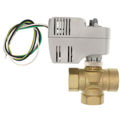 Siemens 241-00233 1 Inch 120V 3-Way NPT CV7.0 Zone Valve with Fail Safe Actuator