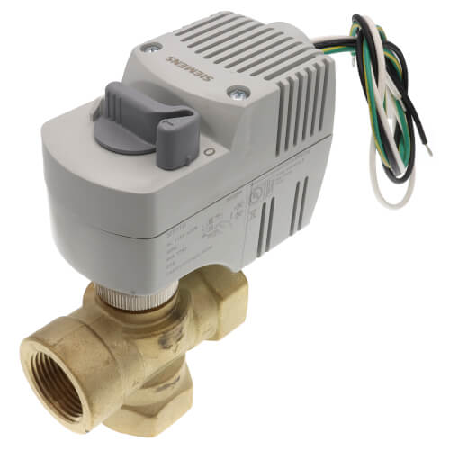 SIEMENS Siemens 241-00233 1 Inch 120V 3-Way NPT CV7.0 Zone Valve with Fail Safe Actuator