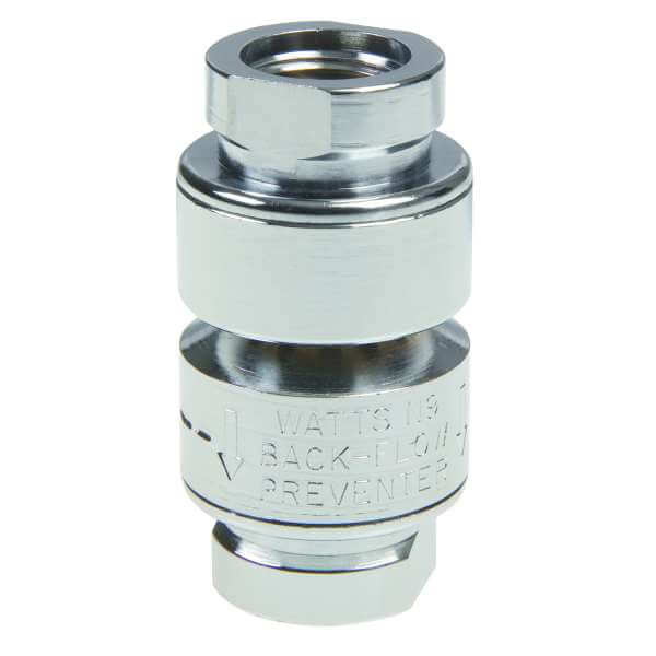 T&S BRASS T&S Brass B-0970-FE Vacuum Breaker, 3/8NPT Inlet & Outlet, Dual-Check DuCV, Designed for Continuous Pressure