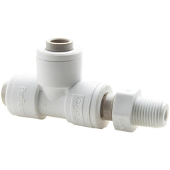 PARKER Parker PP4MRS2 Male Swivel Run Tee 1/4 in Od 1/8 in Nptf