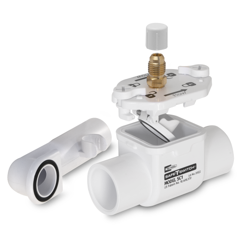RECTORSEAL RectorSeal 97091 Safe-T-Switch Model SC1 3/4 inch Inline Cleanout Device