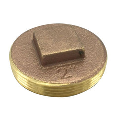 WAL-RICH Wal-Rich 2424204 2 1/2 inches Raised-Head Brass Plug