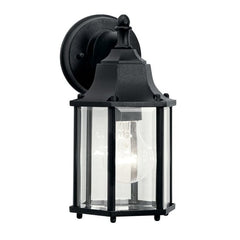 KICHLER Kichler 9774BK 1-Light 10.25 OD Wall Light - Black