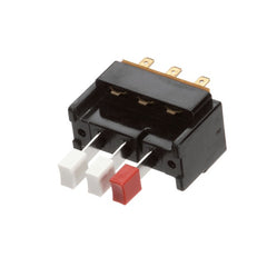 WARING-QUALHEIM 3 Button Switch Replacement 016043 for Waring/Qualheim