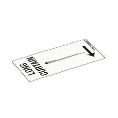 CHAMPION LABEL CURTAIN RL LONG Replacement 113939-1 for Champion