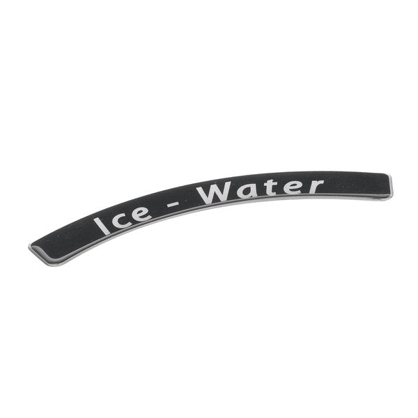 ICE-O-MATIC LABEL ICE-WATER Replacement 1011357-83 for Ice-O-Matic