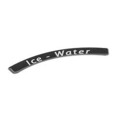 ICE-O-MATIC LABEL ICE-WATER Replacement 1011357-83 for Ice-O-Matic