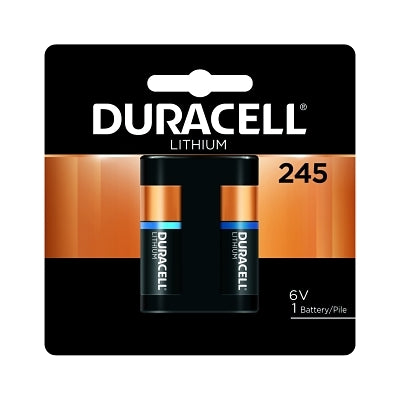 DURACELL Duracell DURDL245BPK Ultra High Power Lithium Battery 245 6V 1/EA