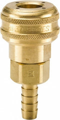 PARKER Parker B34-5B Hose Barb Pneumatic Coupler 3/8 Inch