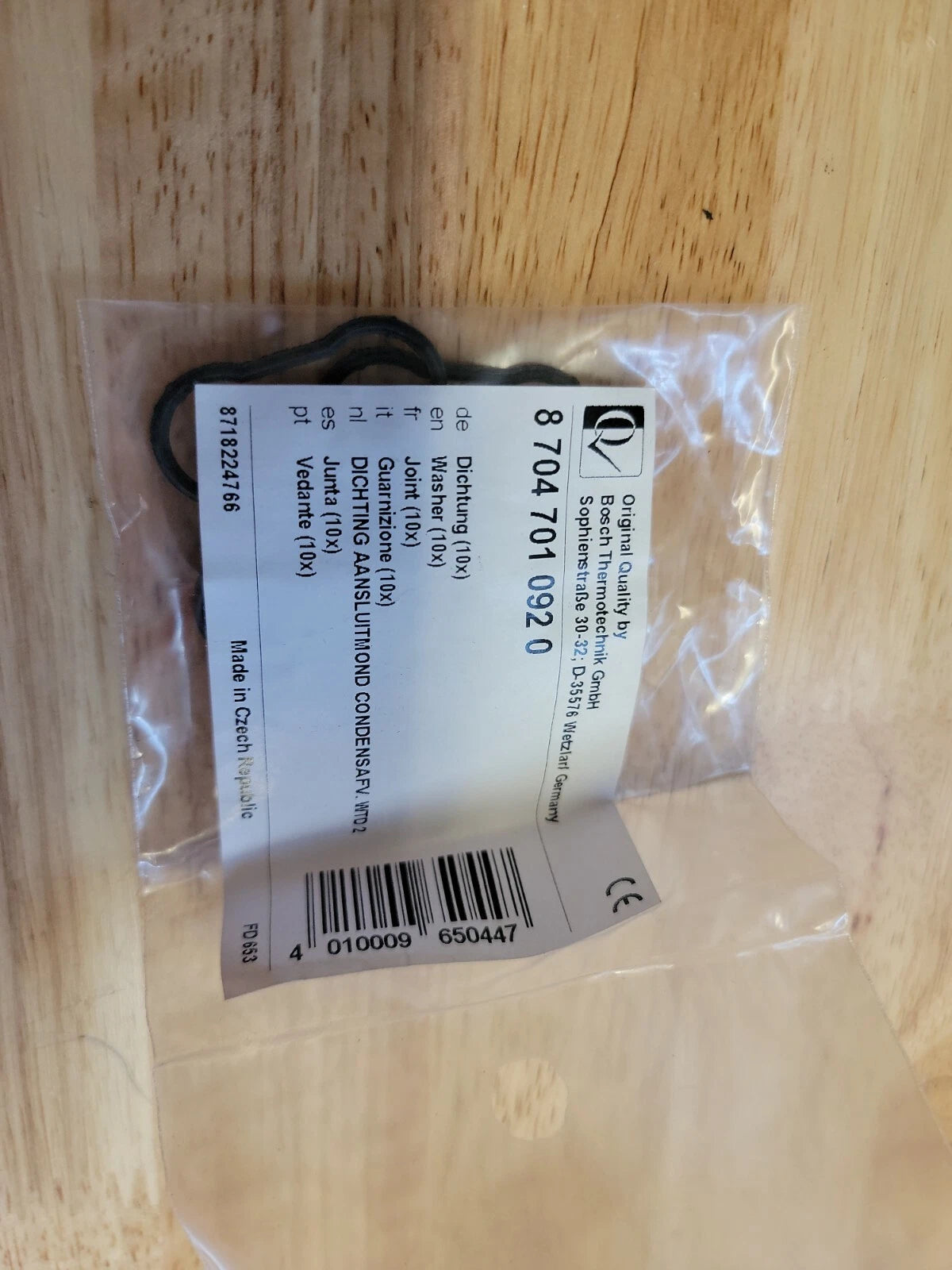 BOSCH Bosch 87047010920 Tankless Water Heater Washer 10 Pack