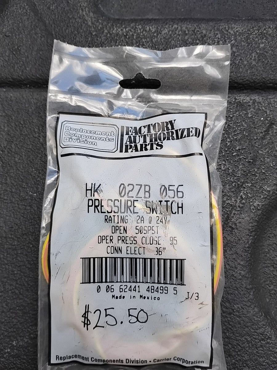 CARRIER Carrier HK680008 Pressure Switch