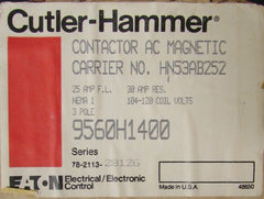 CARRIER Carrier HN53AB252 Contactor
