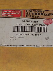 CARRIER CARRIER 320821-301 Cell Outlet Plate
