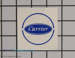 CARRIER Carrier 330778-101 Nameplate