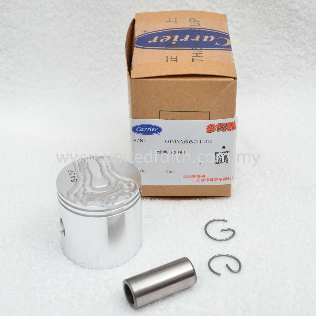 CARRIER CARRIER 06DA660122 Piston + Pin Package