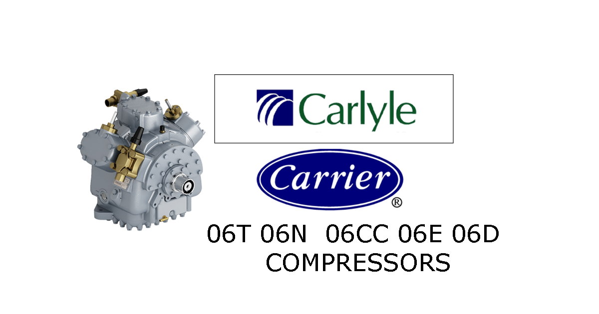 CARRIER CARRIER 06DS818FAC325ARP Carlyle Compressor 208-230/3 6.5HP