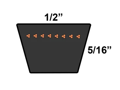 CARRIER CARRIER KR20AA035 Classic Replacement V-Belt