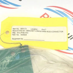 HONEYWELL HONEYWELL 500928 Honeywell Eclipse Valves 500928 Crank Arm Rod Mounting Bracket Kit