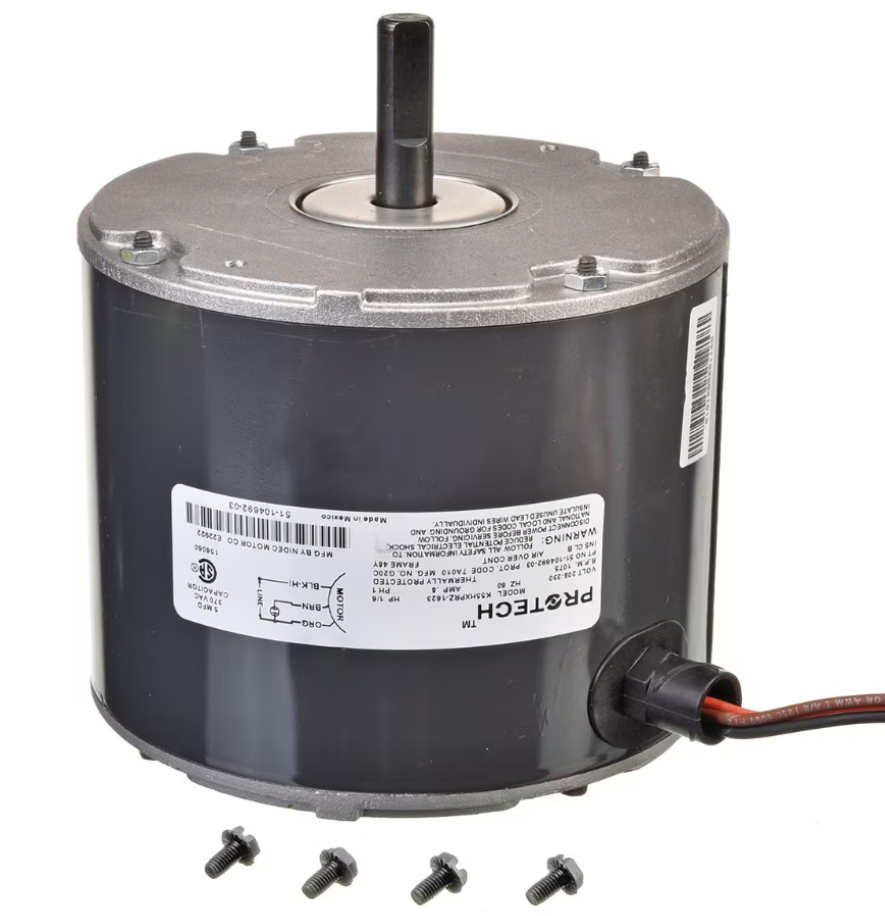 RHEEM Rheem 16926 Direct Drive Condenser Motor 1/6 HP 208-230V